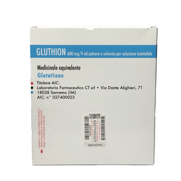 GLUTHIONE GLUTATHIONE 600MG/4ML